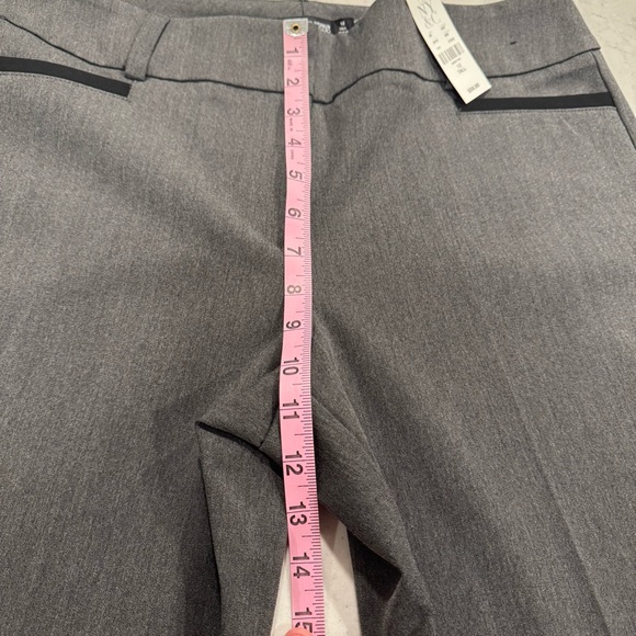 New York & Company 7th Avenue Gray Bottoms Slacks Dress Pants Women’s 12 Tall - Picture 9 of 14
